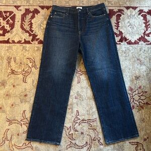 pistola Dark Blue Straight Leg Women's Jeans